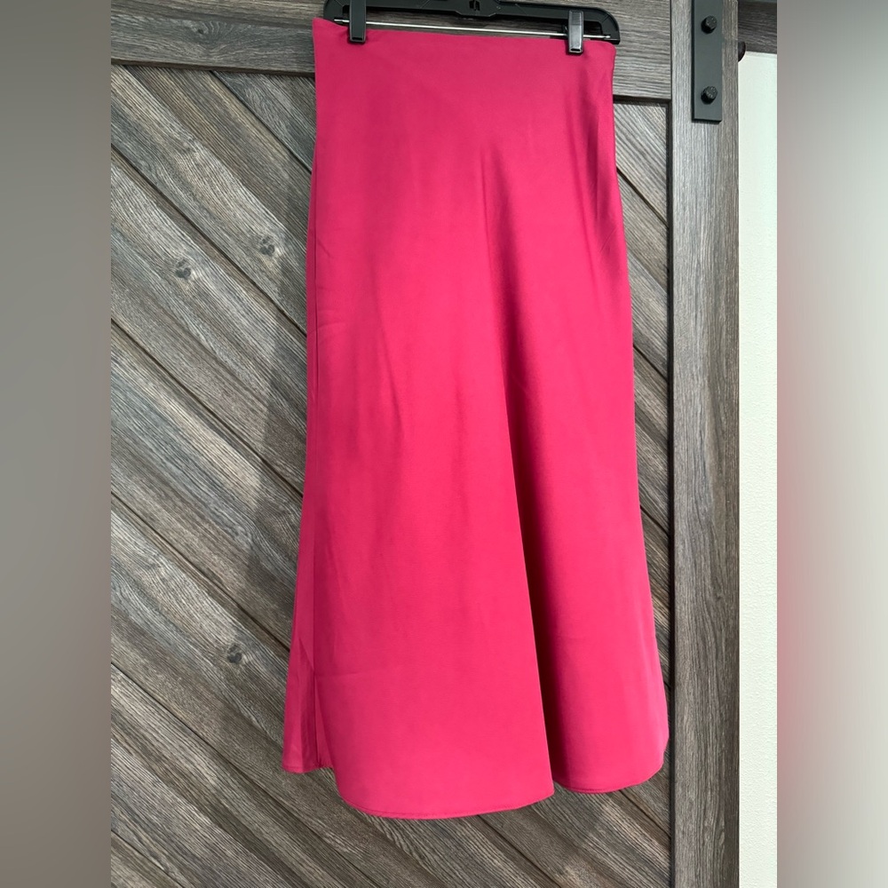 Midi skirt “satin”